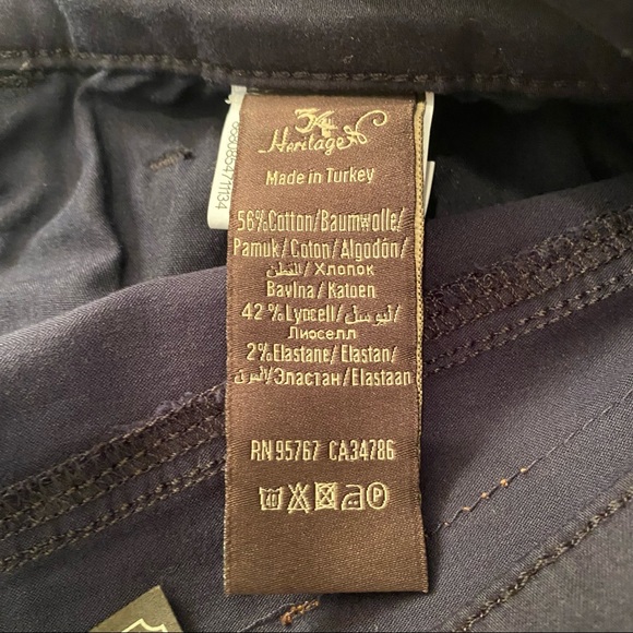 NWT Courage Navy Twill Jeans - Picture 4 of 8